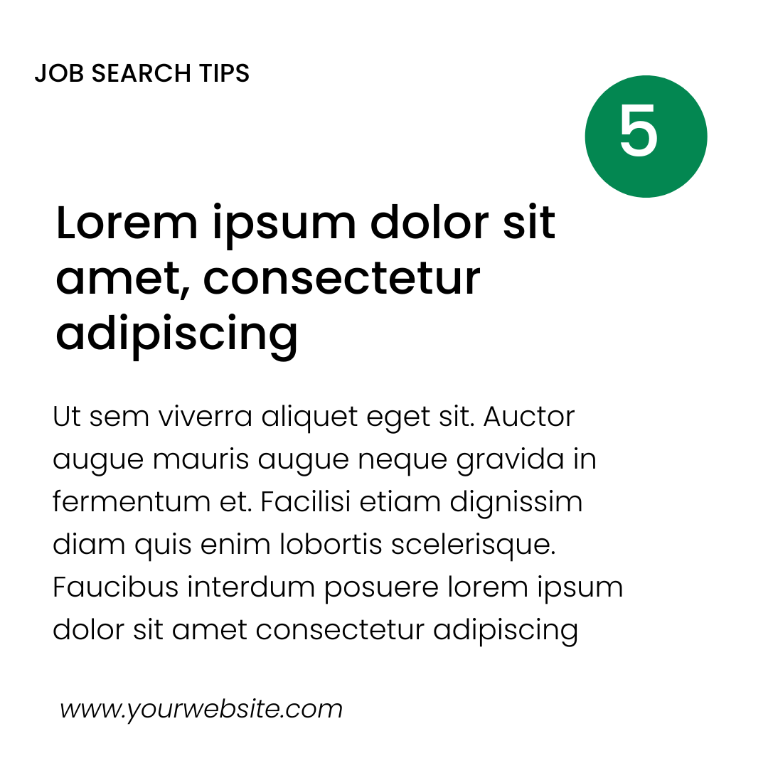 5 Tips Carousel Canva Flyer screenshot 6
