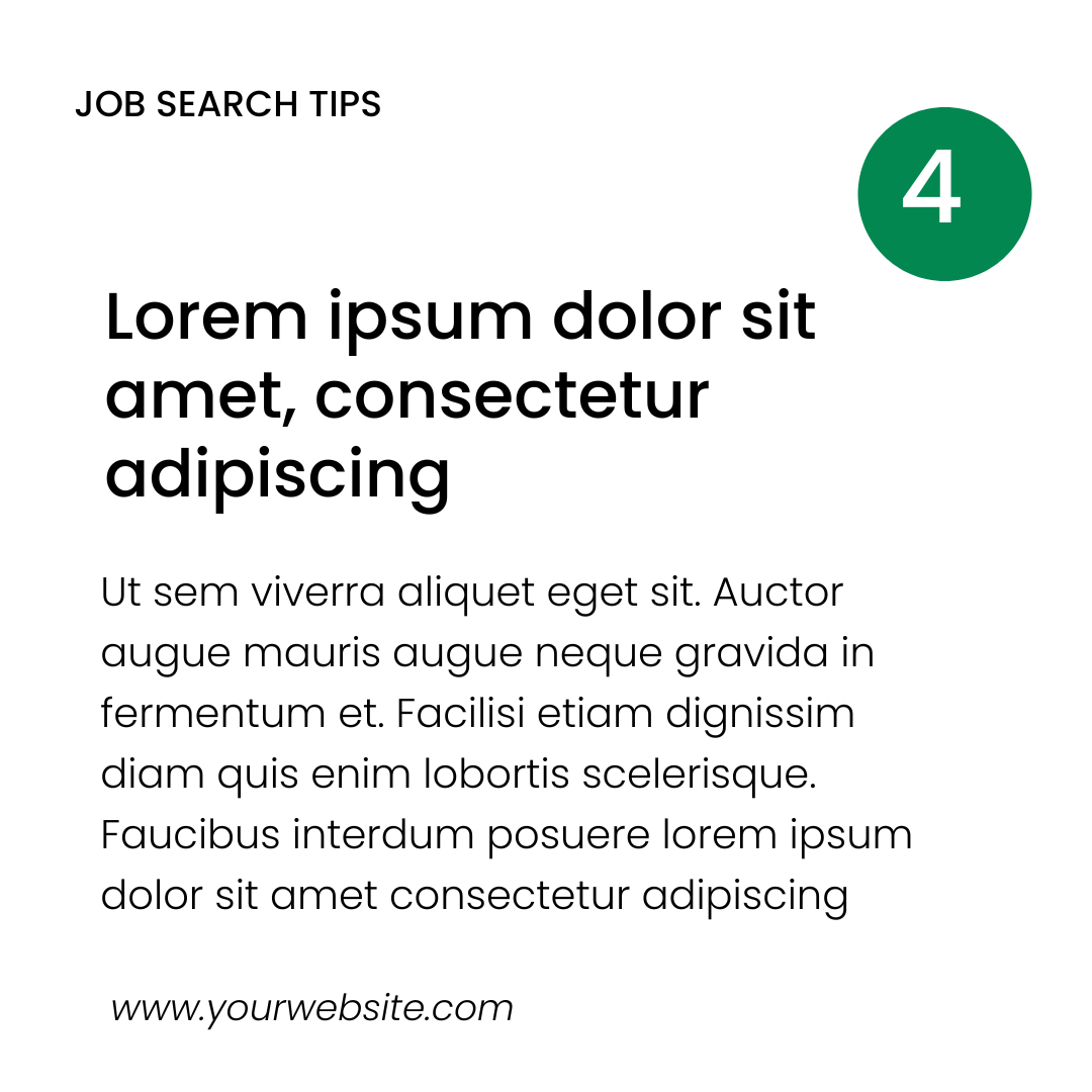 5 Tips Carousel Canva Flyer screenshot 5