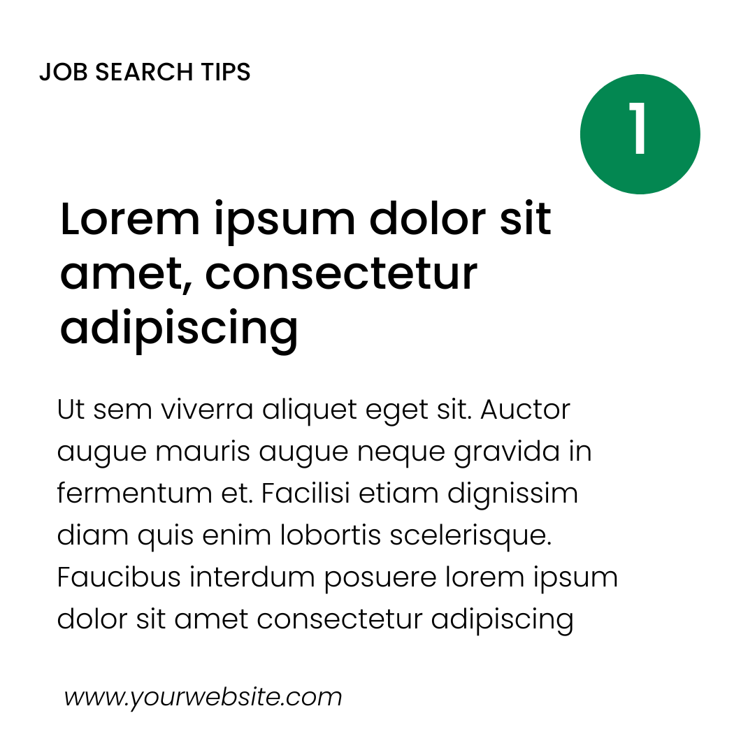 5 Tips Carousel Canva Flyer screenshot 2