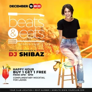 BBQ Beats and Eats Flyer
