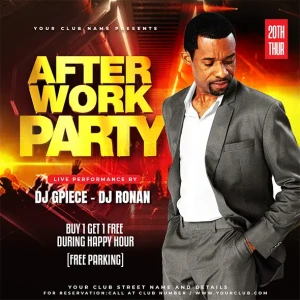 After Work Party Flyer
